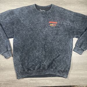 Bowery Supply Co Men's Pullover Graphic Crewneck Sweatshirt Monaco Racing‎ XL